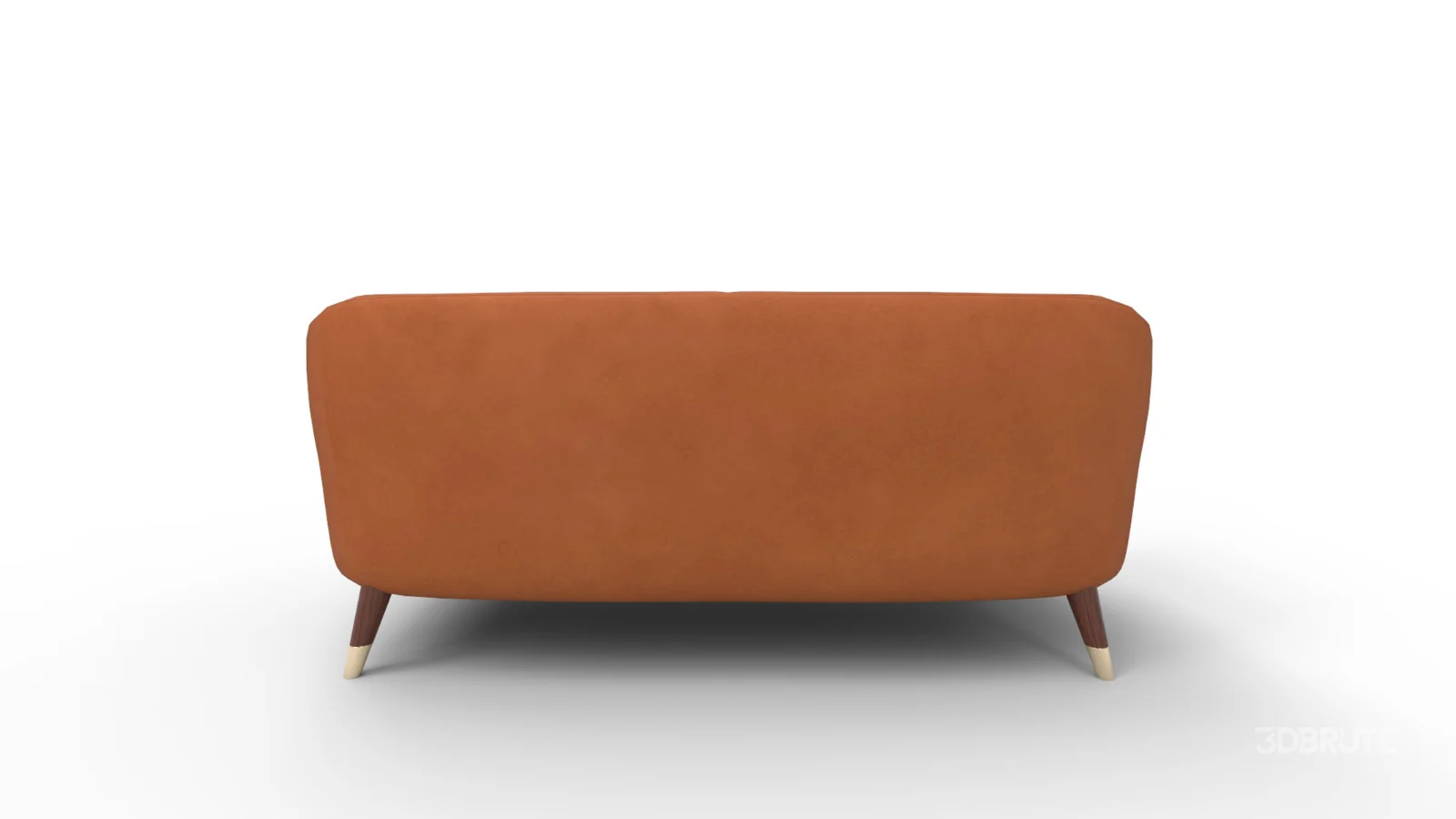 Steffan Wide Velvet Flared Arm Sofa Image 6