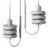 Minimalist Frosted Glass Lantern LED Pendant Light - Thumbnail 4