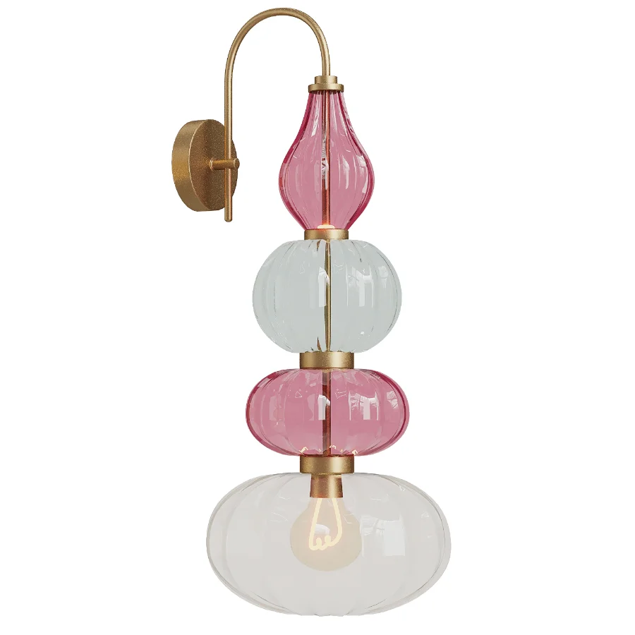 Sconce Brass Wall Light Image 4