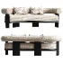 Collins Aluminum 2 Seat Sofa - Thumbnail 3