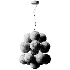 Whirl Burst Chandelier Silver - Thumbnail 4