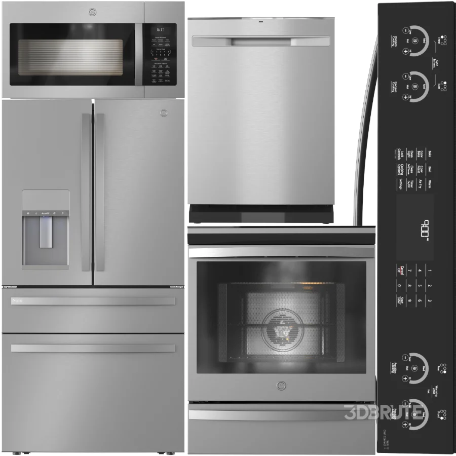 GE Appliance Collection 02 PHS930YPFS JVM6175YKFS GDP665SYNFS PVD28BYNFS Image 1