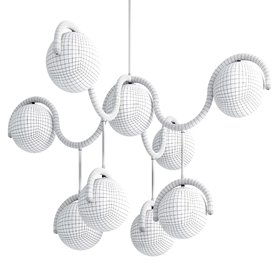 Lenox Linear Chandelier Image 2