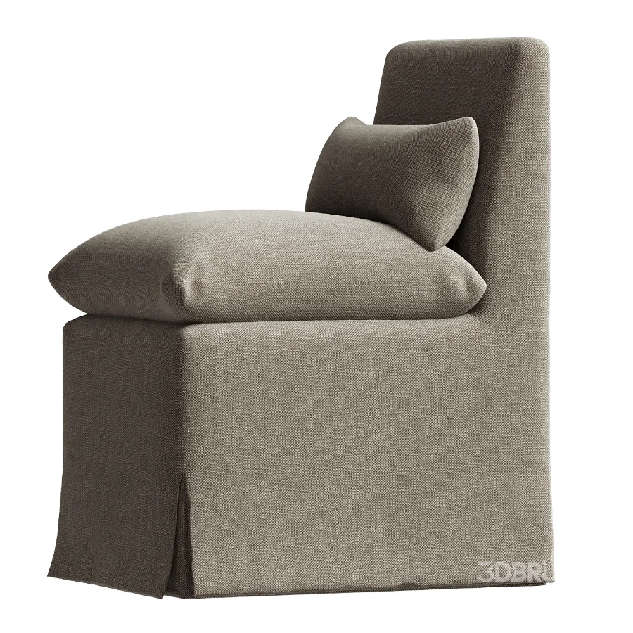 Belmar Slipcovered Dining Chair Image 3