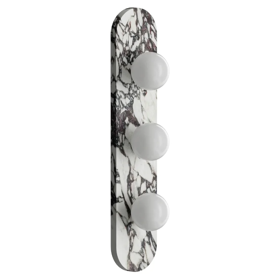 Modulo Marble Wall Lamp 3 heads Image 2