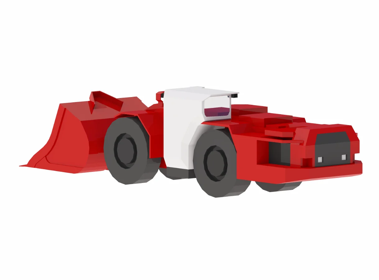 Loader Mining 104L Simplified Image 3