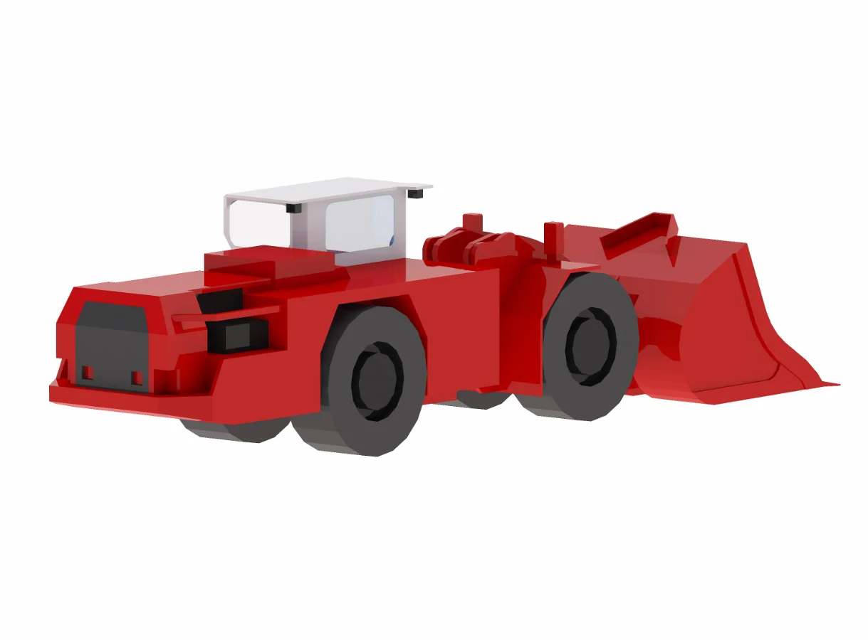 Loader Mining L703 Simplified Image 2