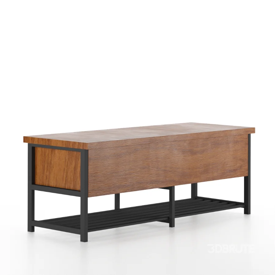 Teca Storage Trunk-Bench Image 2