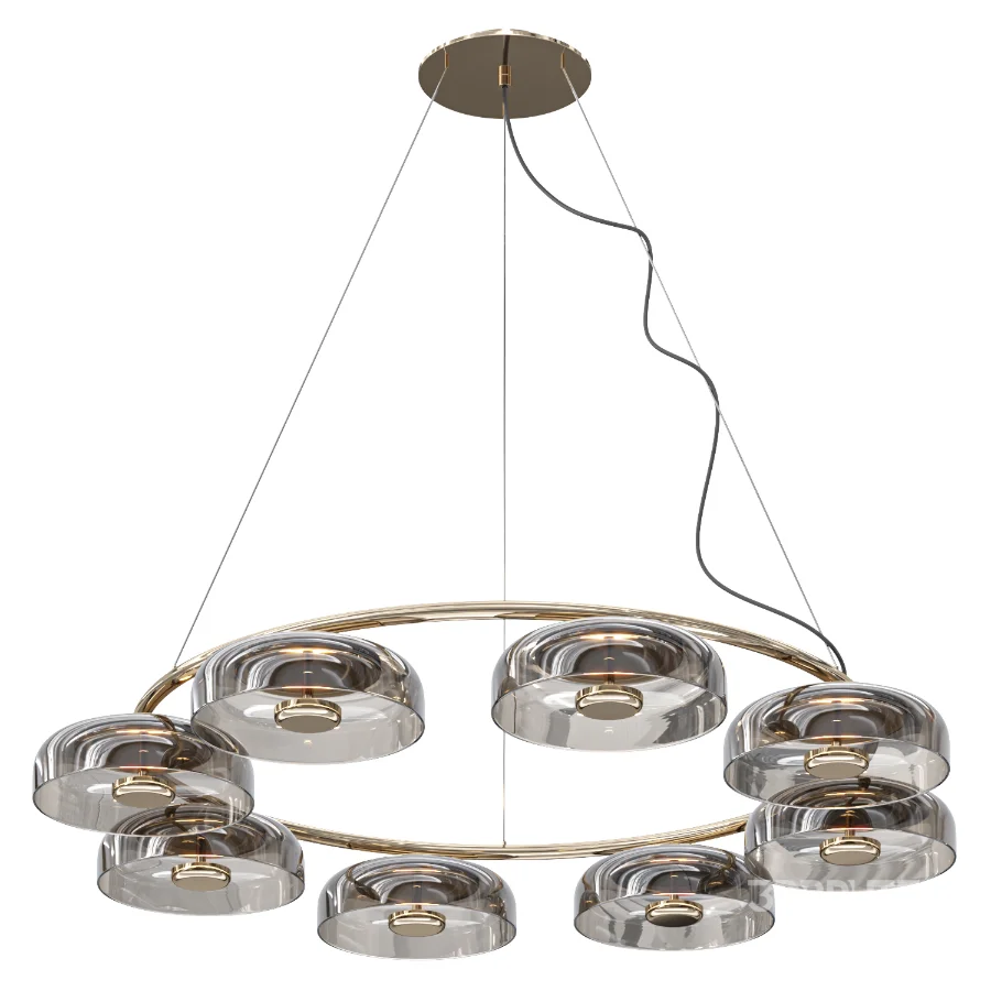 ARCTIC ring chandeliers and lamps Image 1