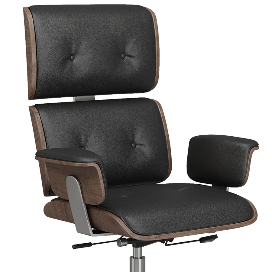 Black Home Office Chair Image 7