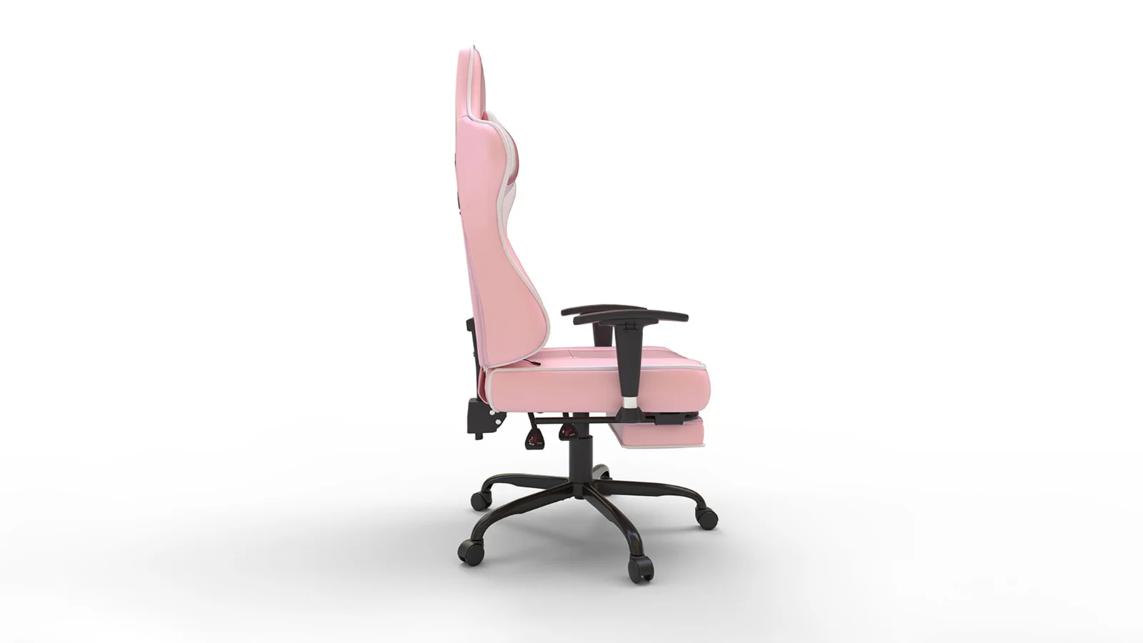 Gaming Chair with Massager Lumbar Support Image 3