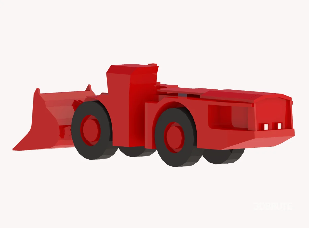 Loader Mining 302ZL Simplified Image 3
