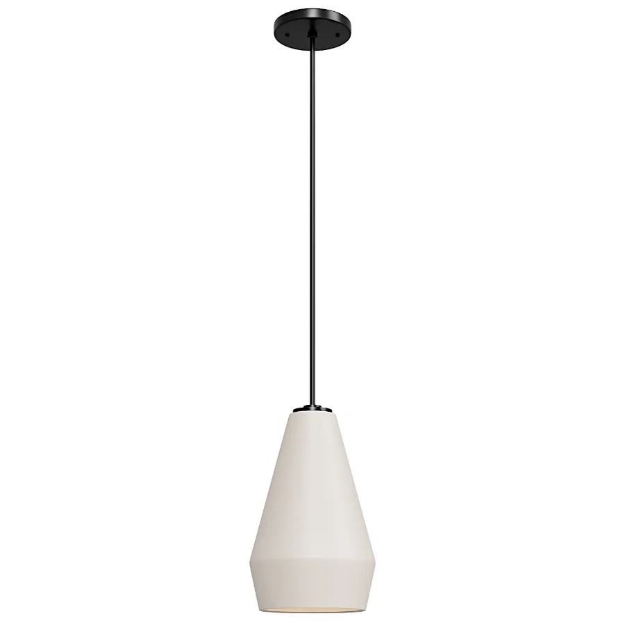 Folk Abigail Angled Cone Pendant Image 1