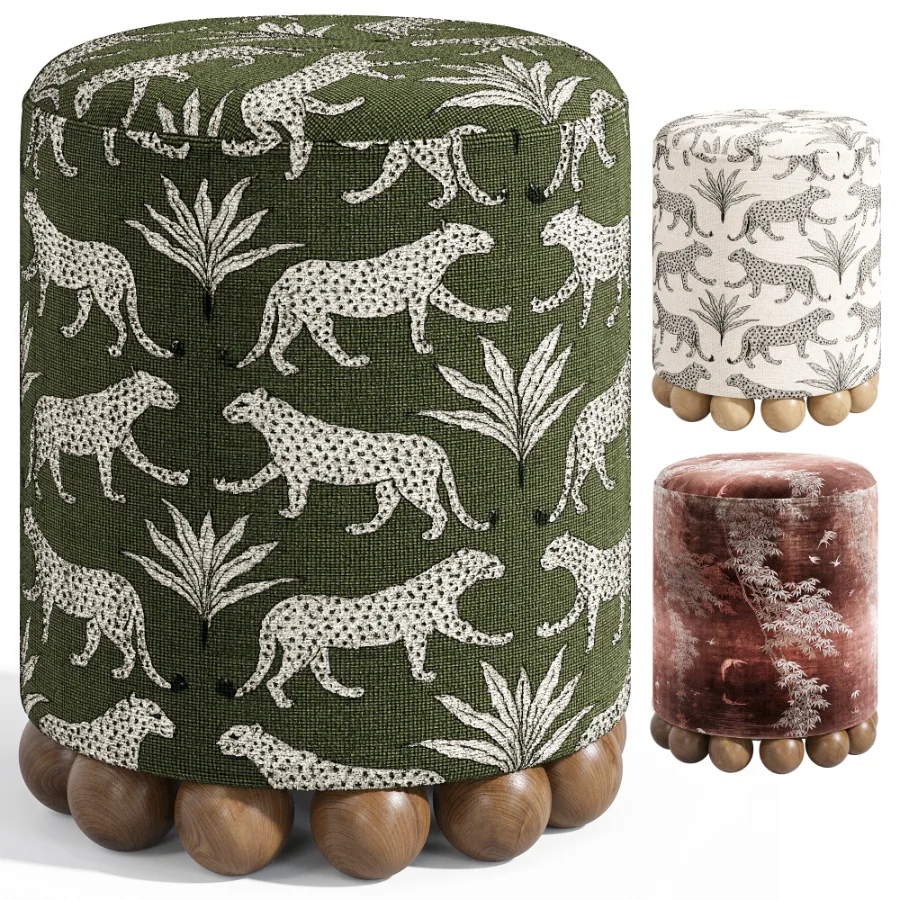 Ella Ottoman Pouf By Meadow Image 1