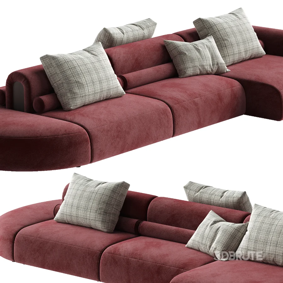 Malora Sectional Sofa Image 3
