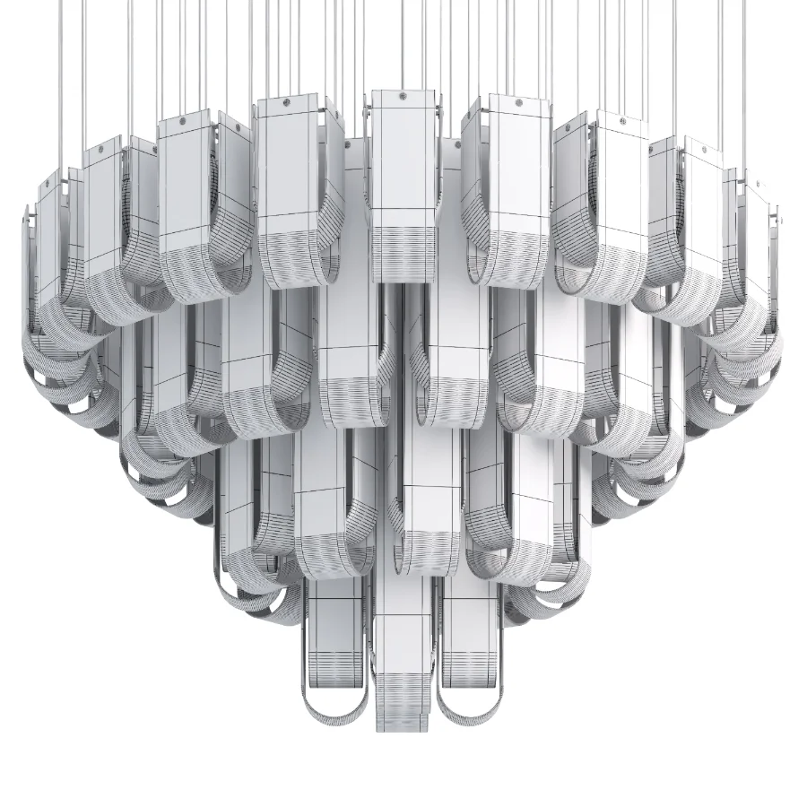 Luxury Glass Pendant Lights Frosty Glass Image 2