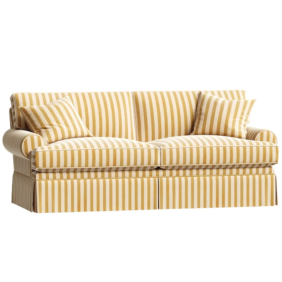 Maya Sofa Stripe Sunbrella Image 2