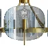 Modern Wagon Wheel 6-Light Chandelier - Thumbnail 7