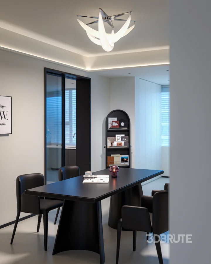 Modern living room dining room Image 12