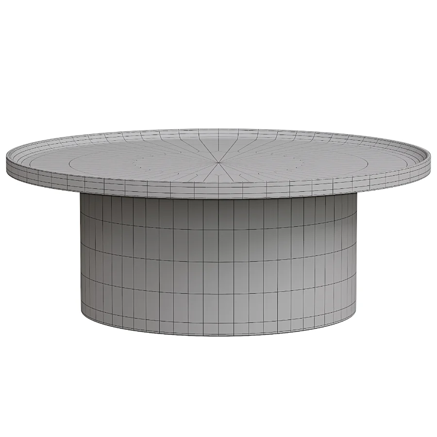 Ashtin Pedestal Coffee Table Image 2