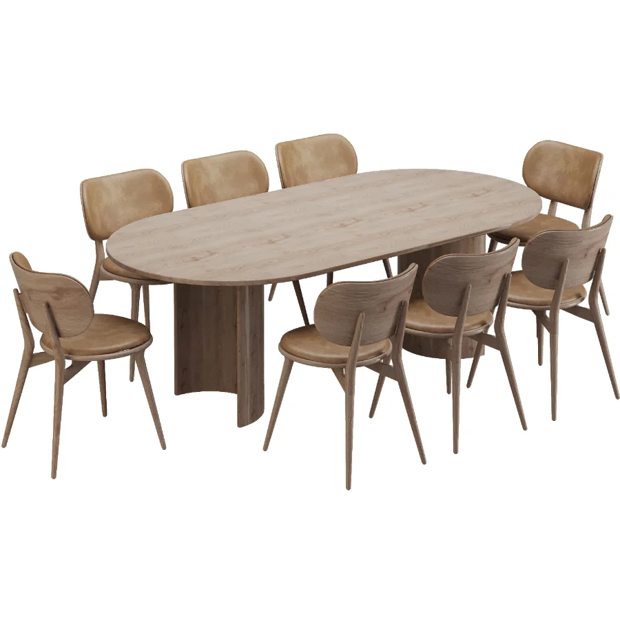 Dinning chair and table357 Image 3