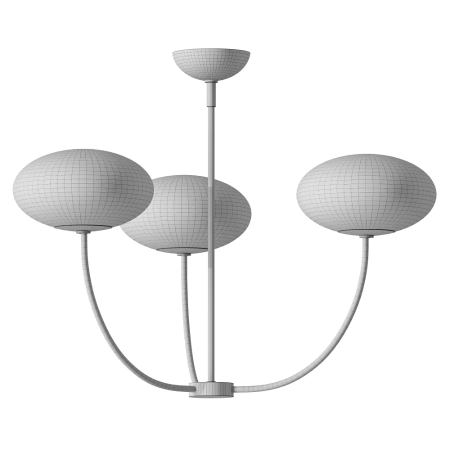 Talia 3 Light Round Chandelier Image 3