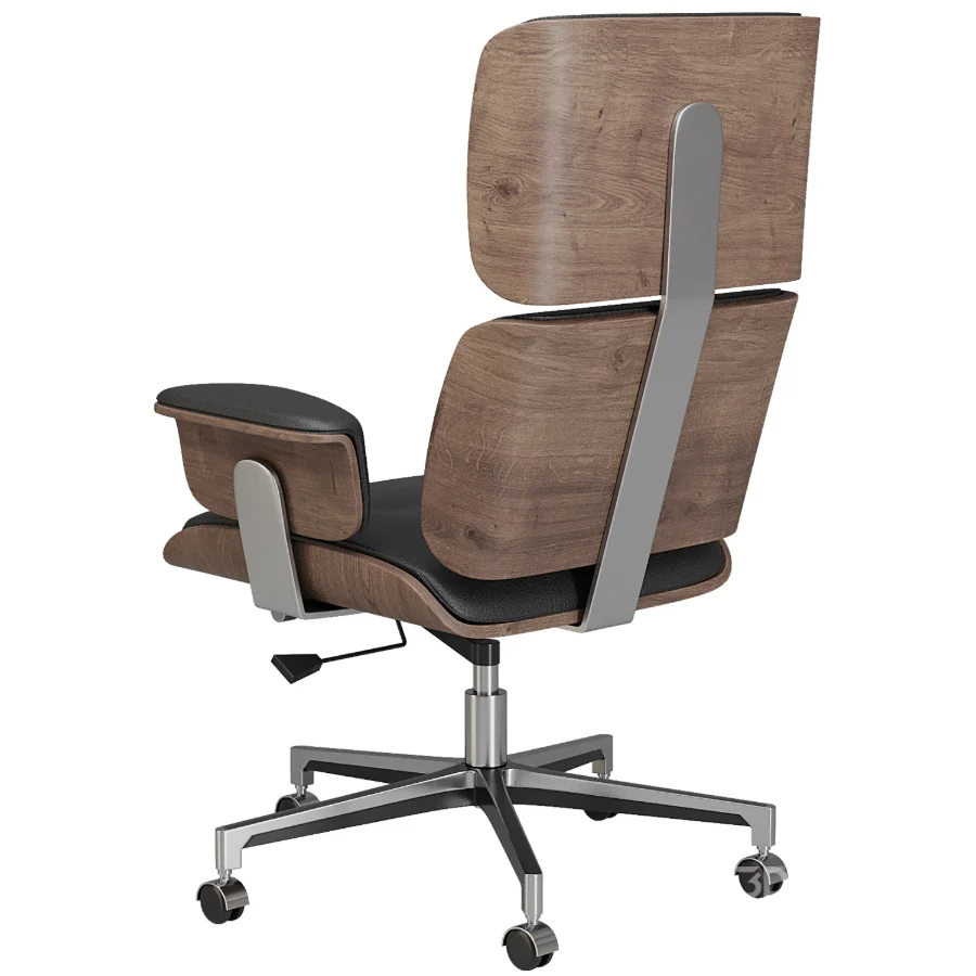 Black Home Office Chair Image 6