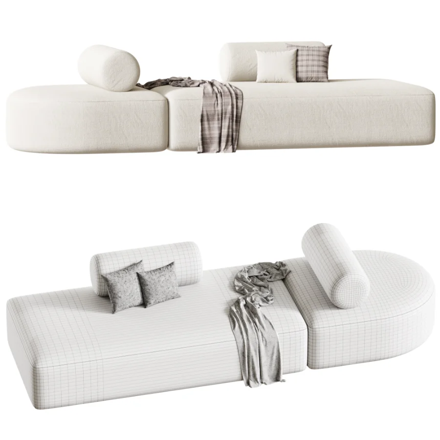 Sloman Modular 2 Piece Chaise Image 3