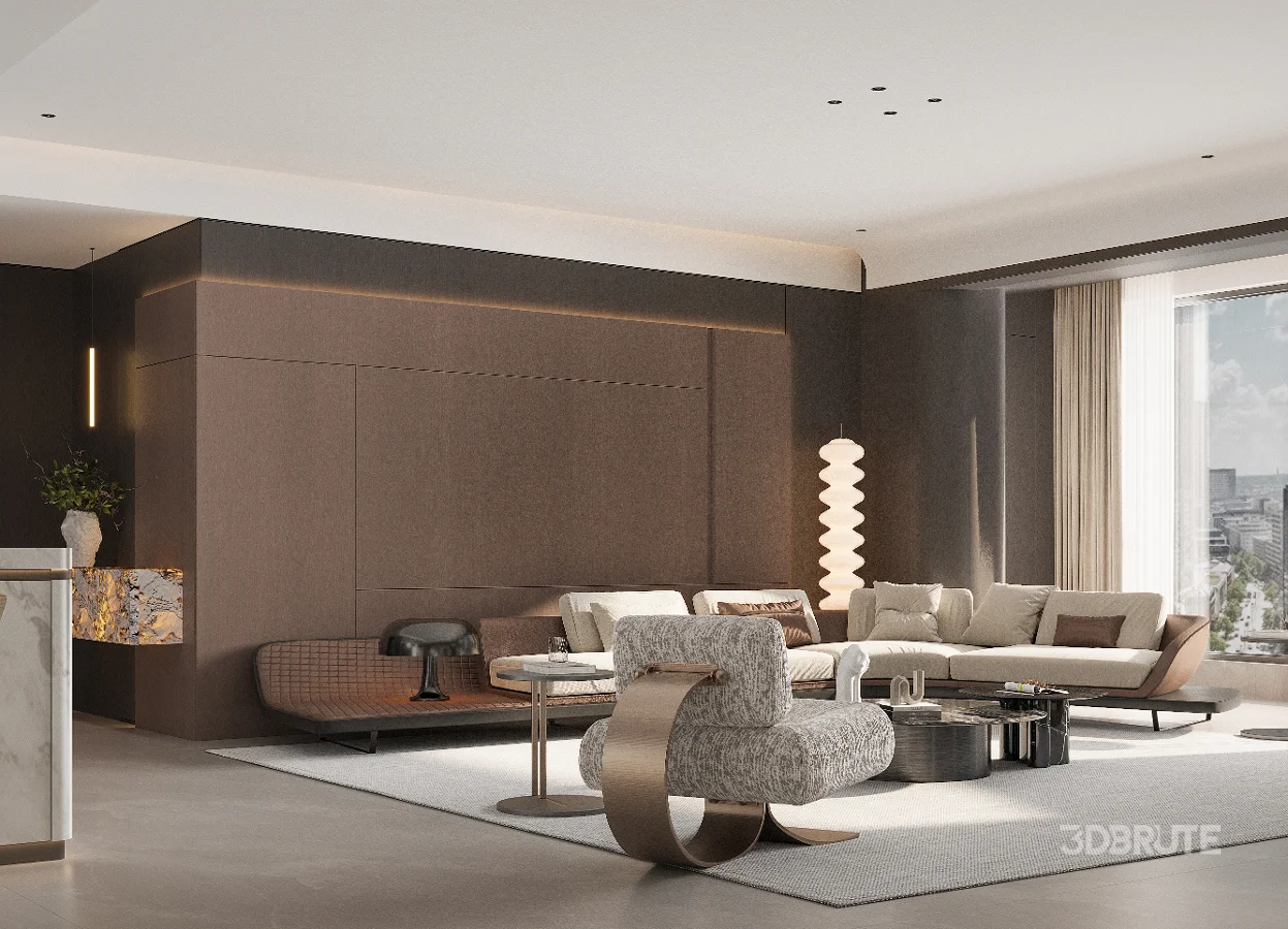 modern living room Image 1