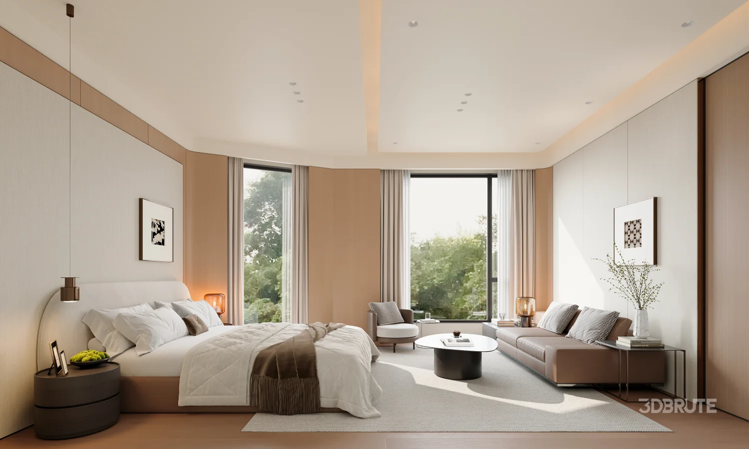 Modern bedroom Image 1