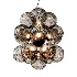 Whirl Burst Chandelier Silver - Thumbnail 3