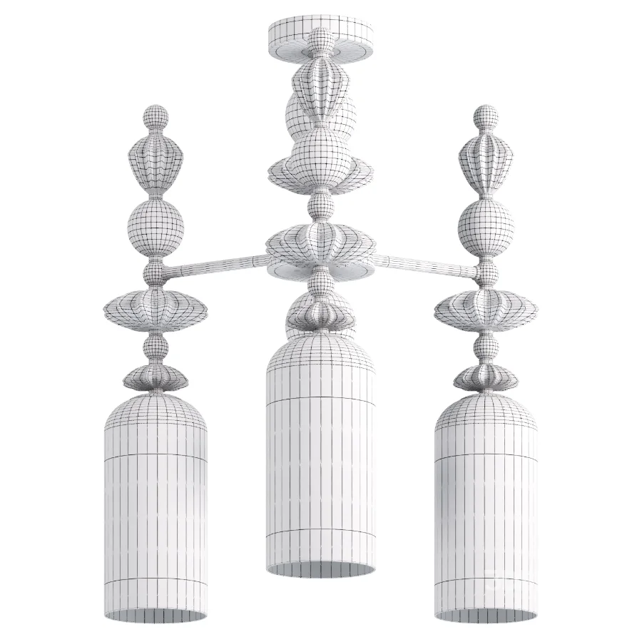Chandelier on a rod Odeon Light BIZET Image 1