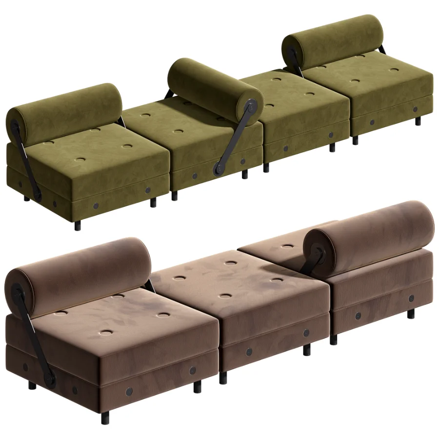 Todo Modo Sofa Ottoman By Tecno Image 3