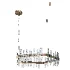 Forest Glass and Brass Chandelier - Thumbnail 1