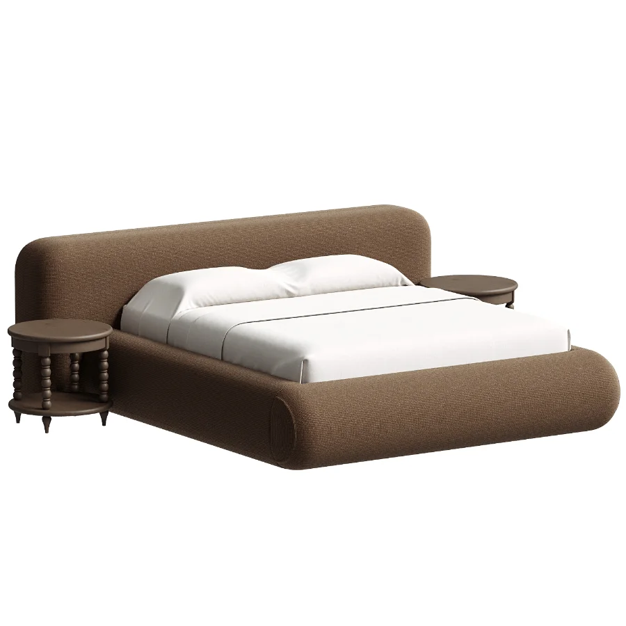 Penley Rounded Platform Bed Image 4