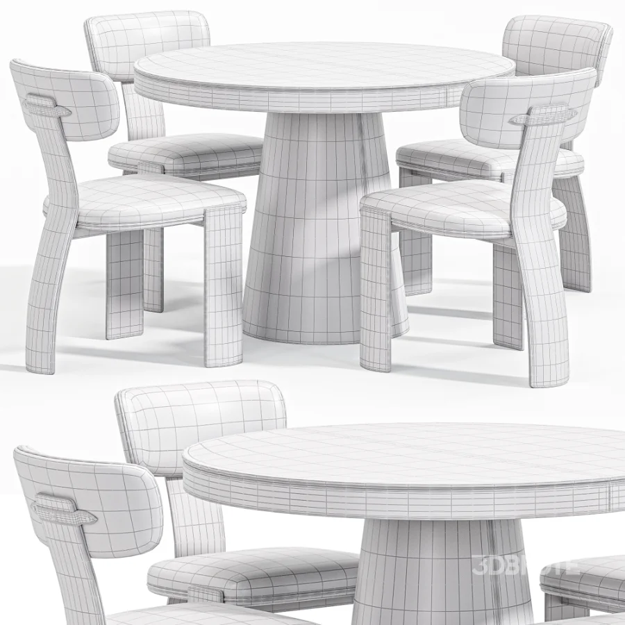Lagen Round Table and Pegase Chair Image 7