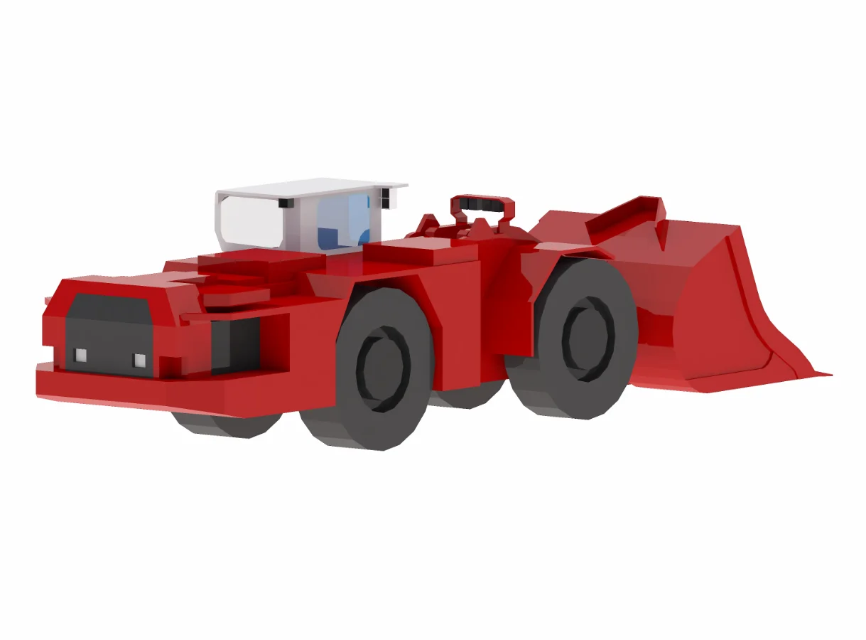 Loader Mining 104L Simplified Image 4