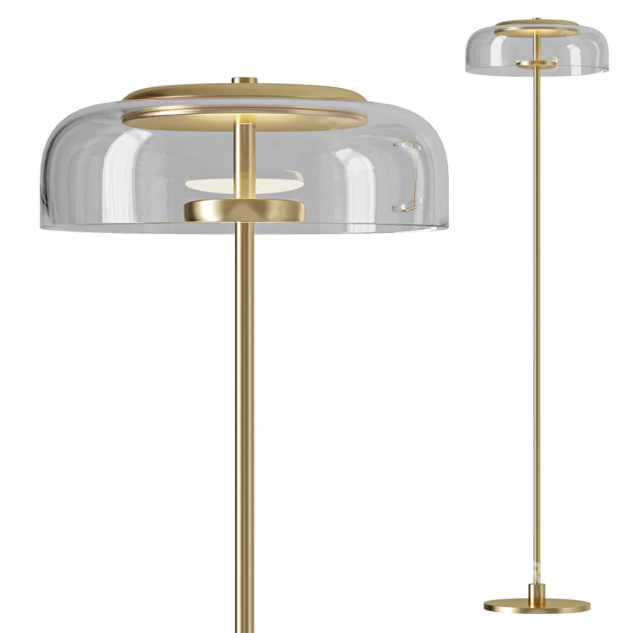 Nuura Blossi Floor Lamp Nordic Gold Image 1