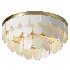 Possini Haumea Gold Glass Ceiling Lamp - Thumbnail 1