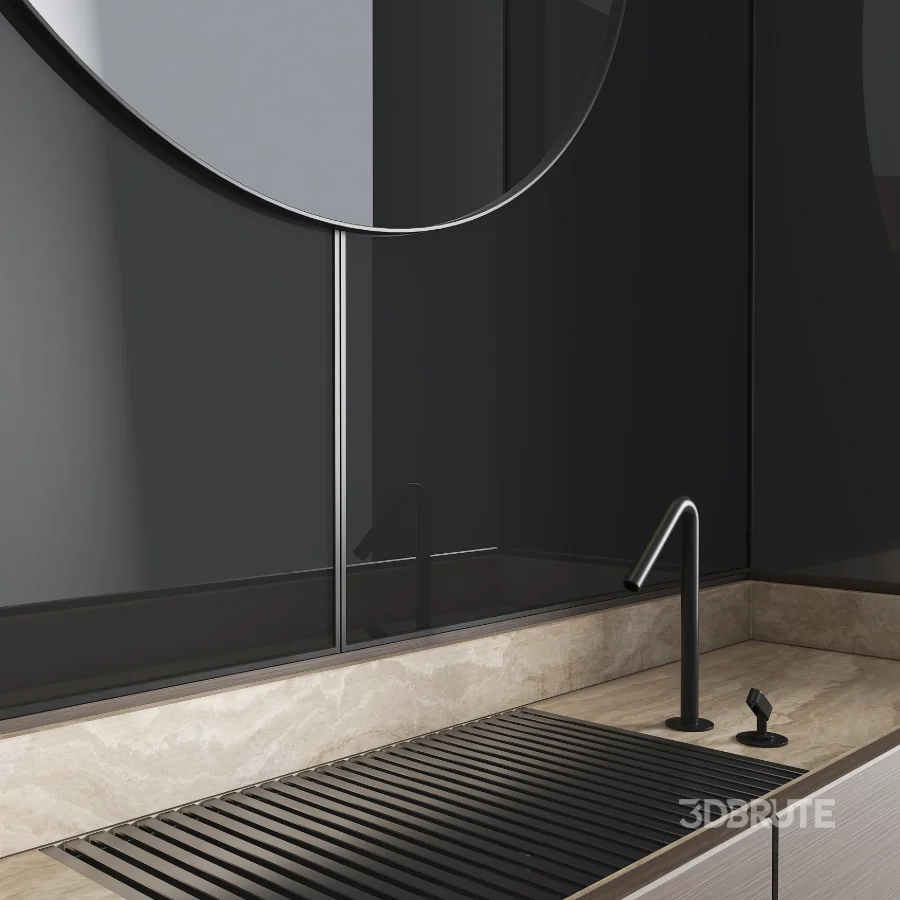 Bathroom Furniture Set 06 Image 3