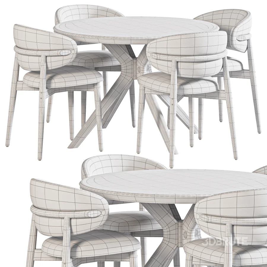 Ferrara Chair Leyptsig Dining Table Image 5