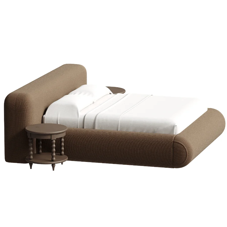 Penley Rounded Platform Bed Image 5