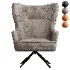 BARNABY ARMCHAIR MOLESKIN MUSSEL - Thumbnail 2