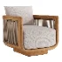 RH Brera Teak Lounge Chair - Thumbnail 1