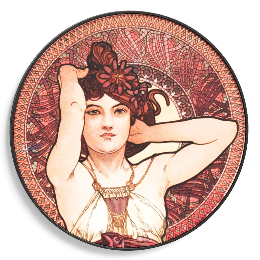 Wall painting from Mucha Gemstones Image 2