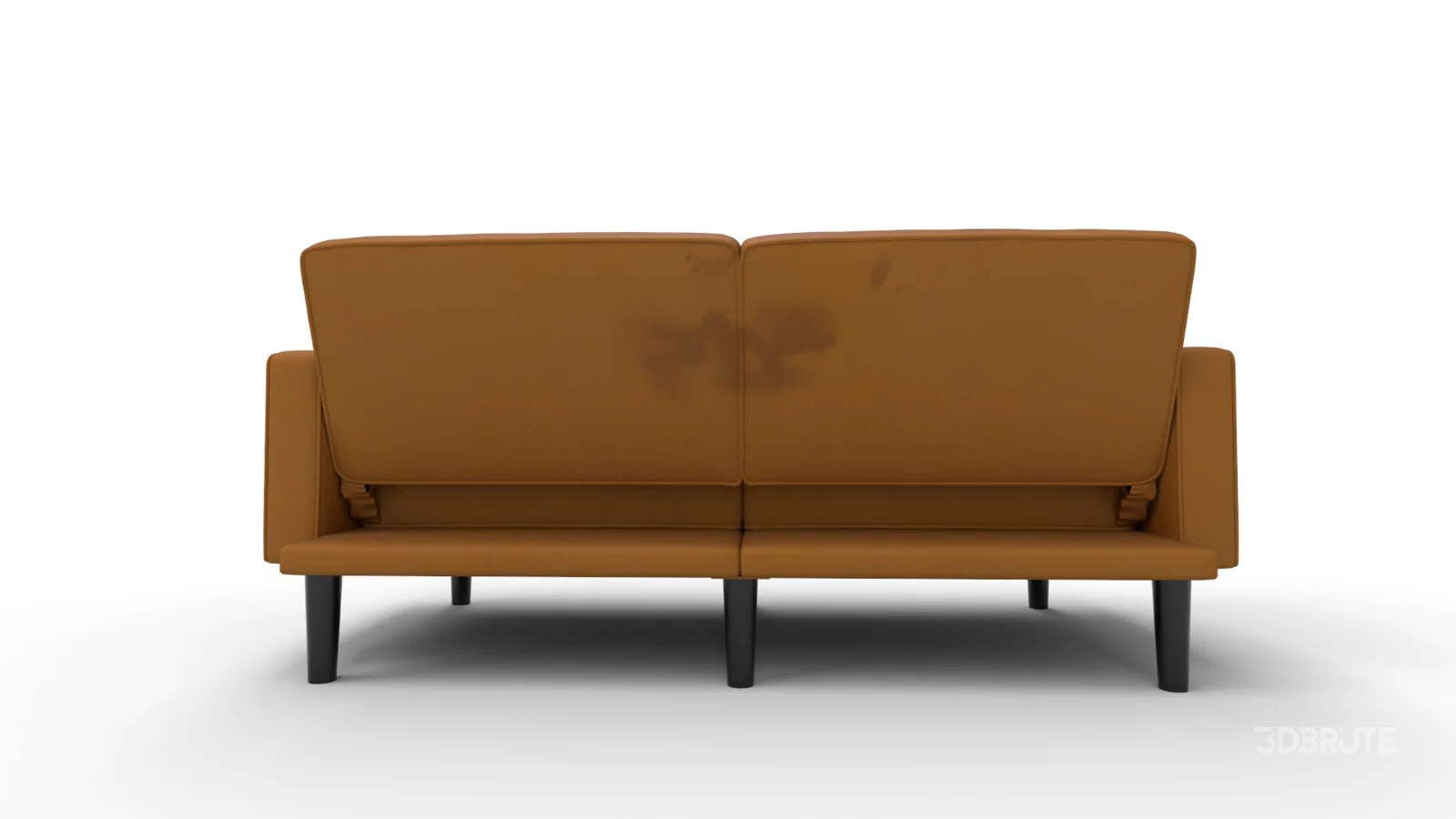 Stoa Paris Amber Brown 2 Seater Recharge Sofa Image 9