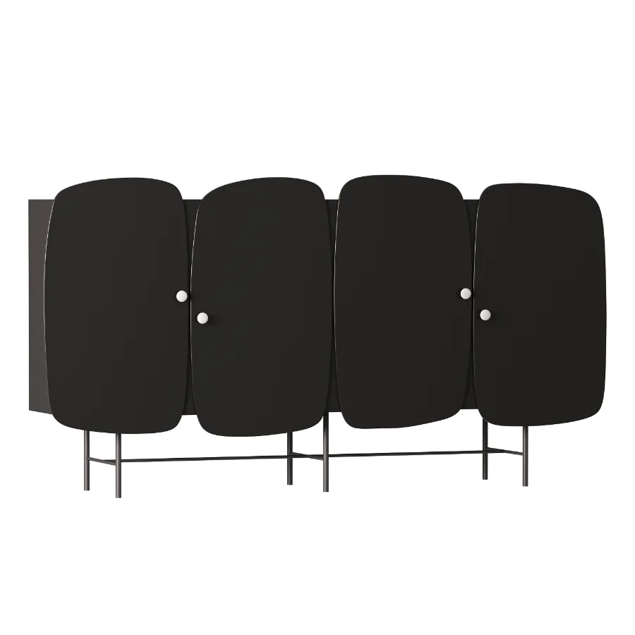 Modern Minimalist Sideboard Cabinet Image 1