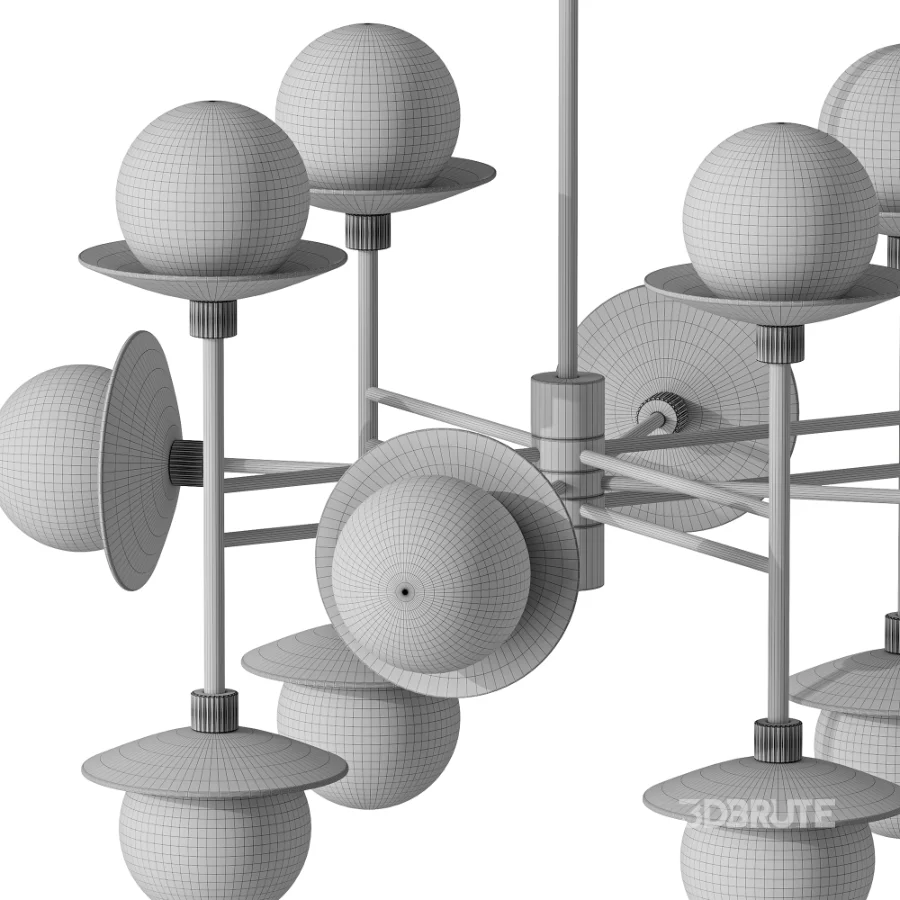 Cara Alabaster Chandelier Image 4