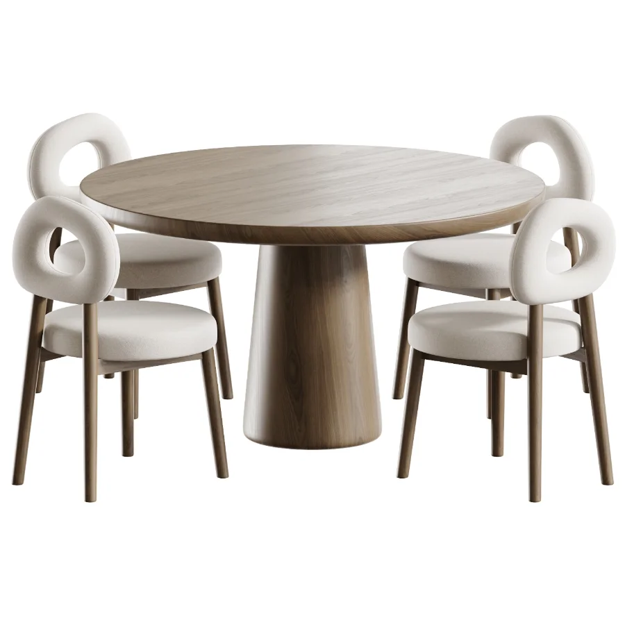 Tobo chair and Dining table Makoto Image 2