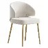 Contemporary Low Back Padded Armless Chair - Thumbnail 2